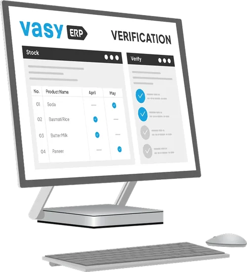 Stock verification inventory management software